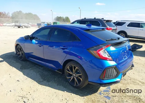 2019 Honda Civic Sport from USA, damaged, VIN SHHFK7H46KU417193